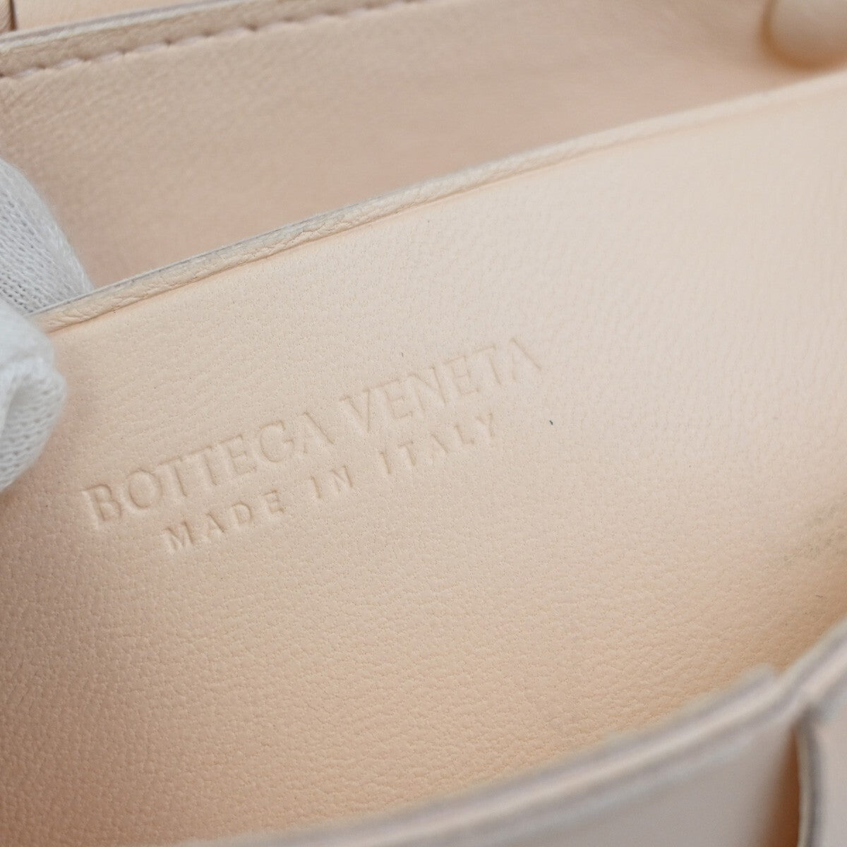BOTTEGA VENETA Logo Mini Candy Cassette Shoulder Bag Leather Pink 16RL181
