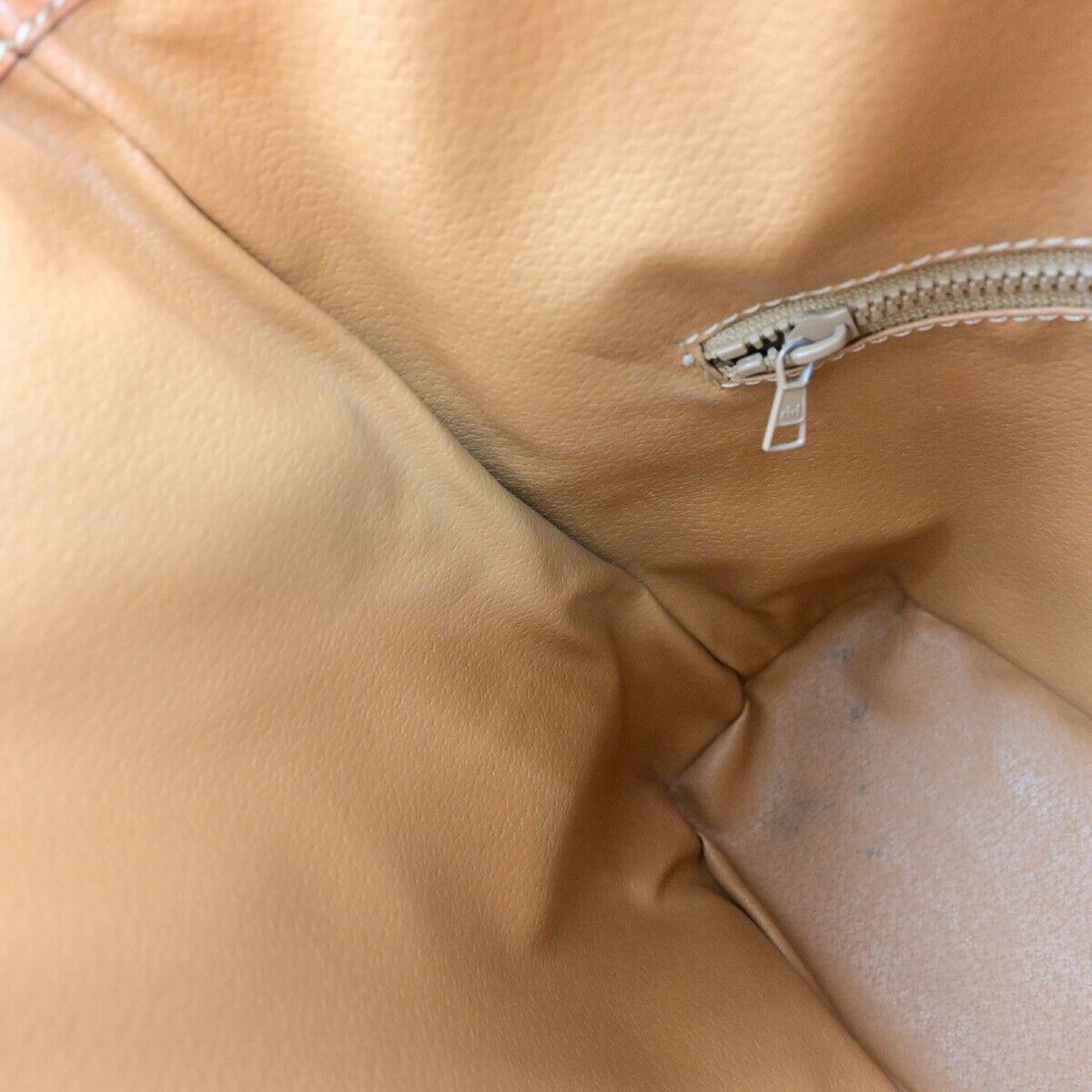 CELINE Logo Macadam Pattern Drawstring Shoulder Bag PVC Leather BN GHW 05ED368