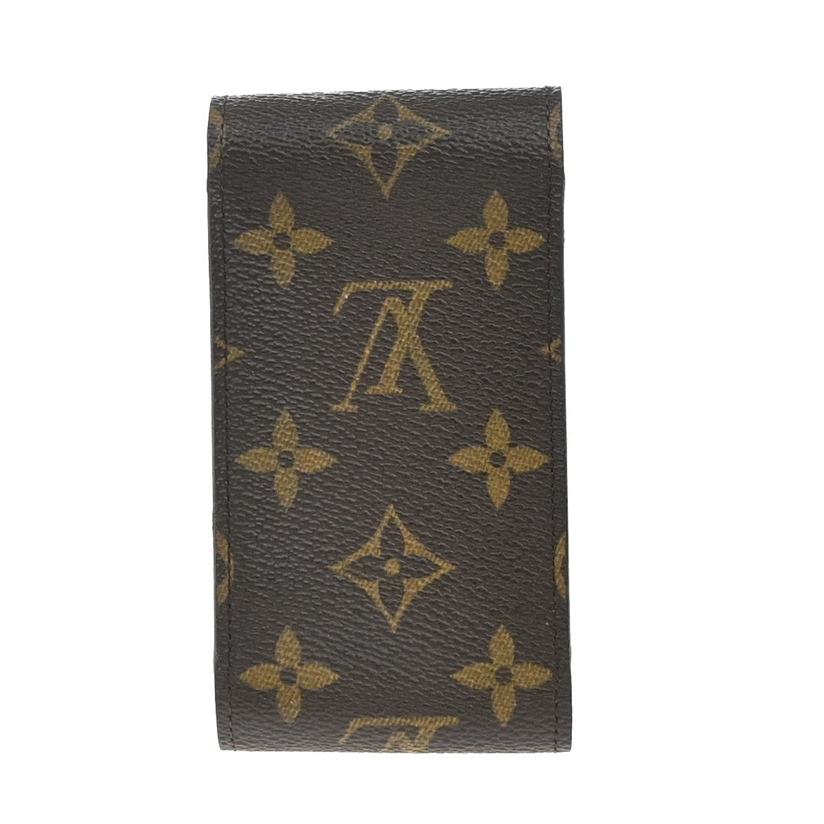 LOUIS VUITTON Etui Cigarette Case Monogram Leather Brown M63024 08KB380