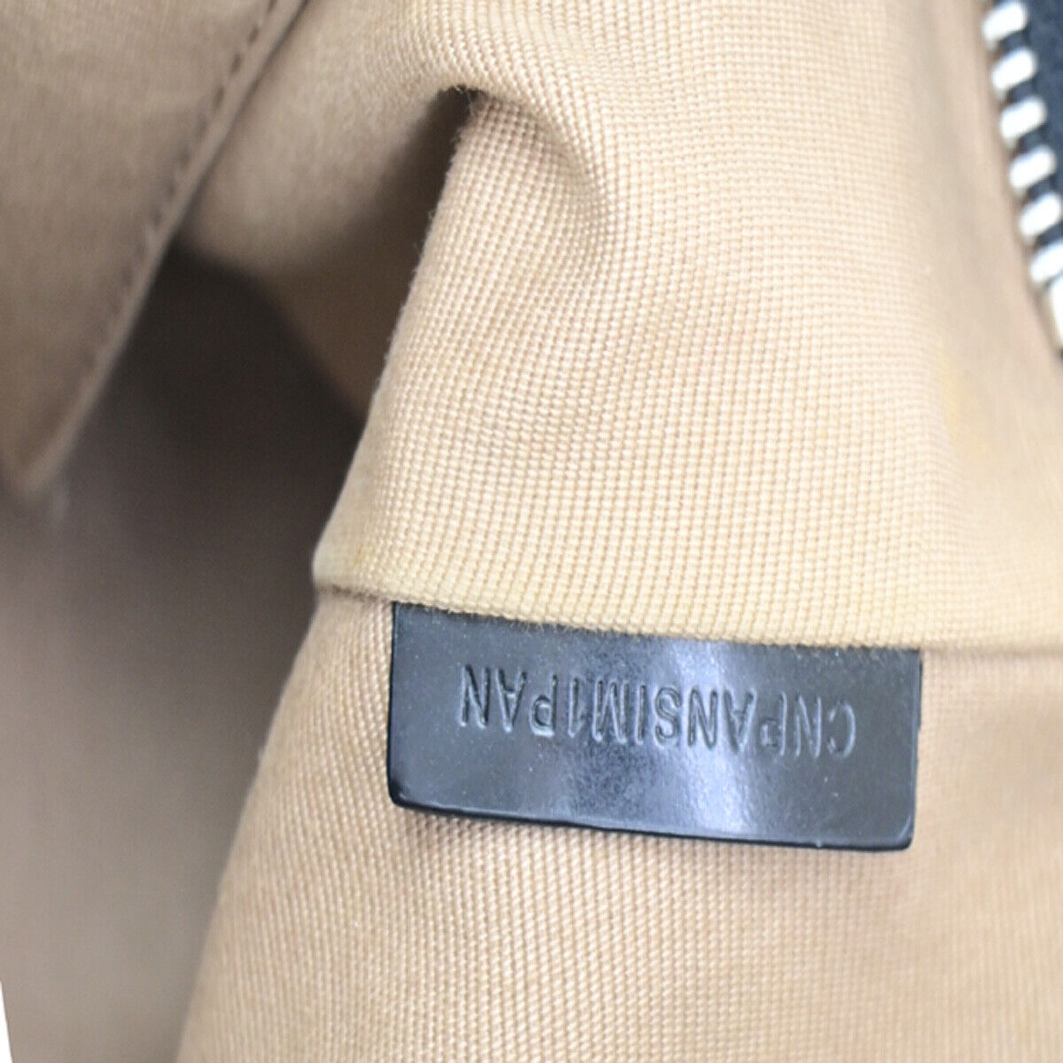 BURBERRY Logo Nova Check Shoulder Tote Bag PVC Leather Beige Black 63YE708