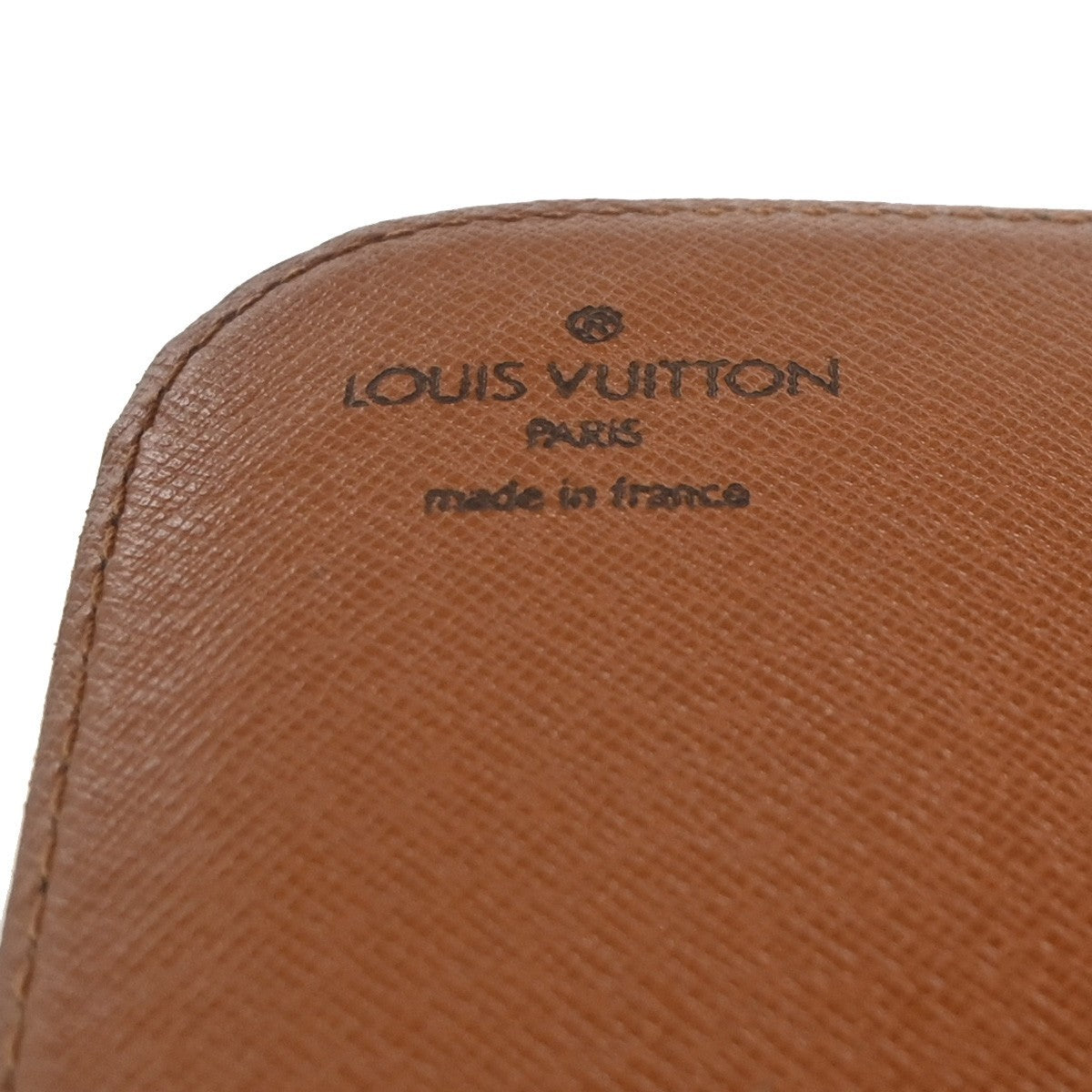 LOUIS VUITTON Cartouchiere GM Shoulder Bag Monogram Leather Brown M51252 72KC721