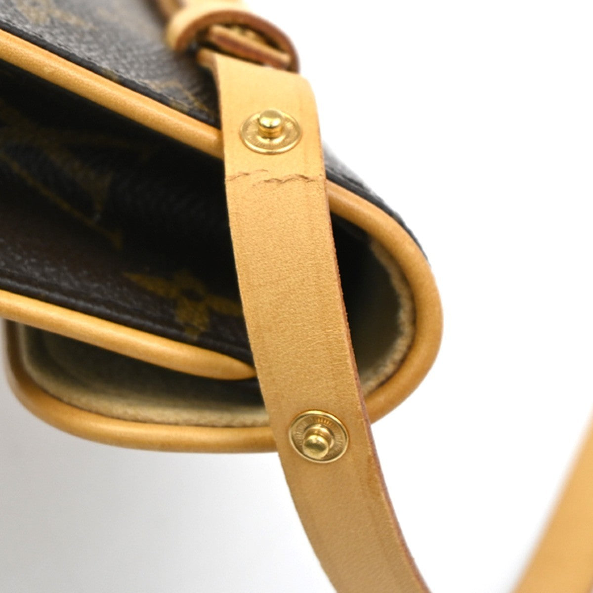 LOUIS VUITTON Pochette Florentine Bum Bag XS Monogram Leather BN M51855 76KC272