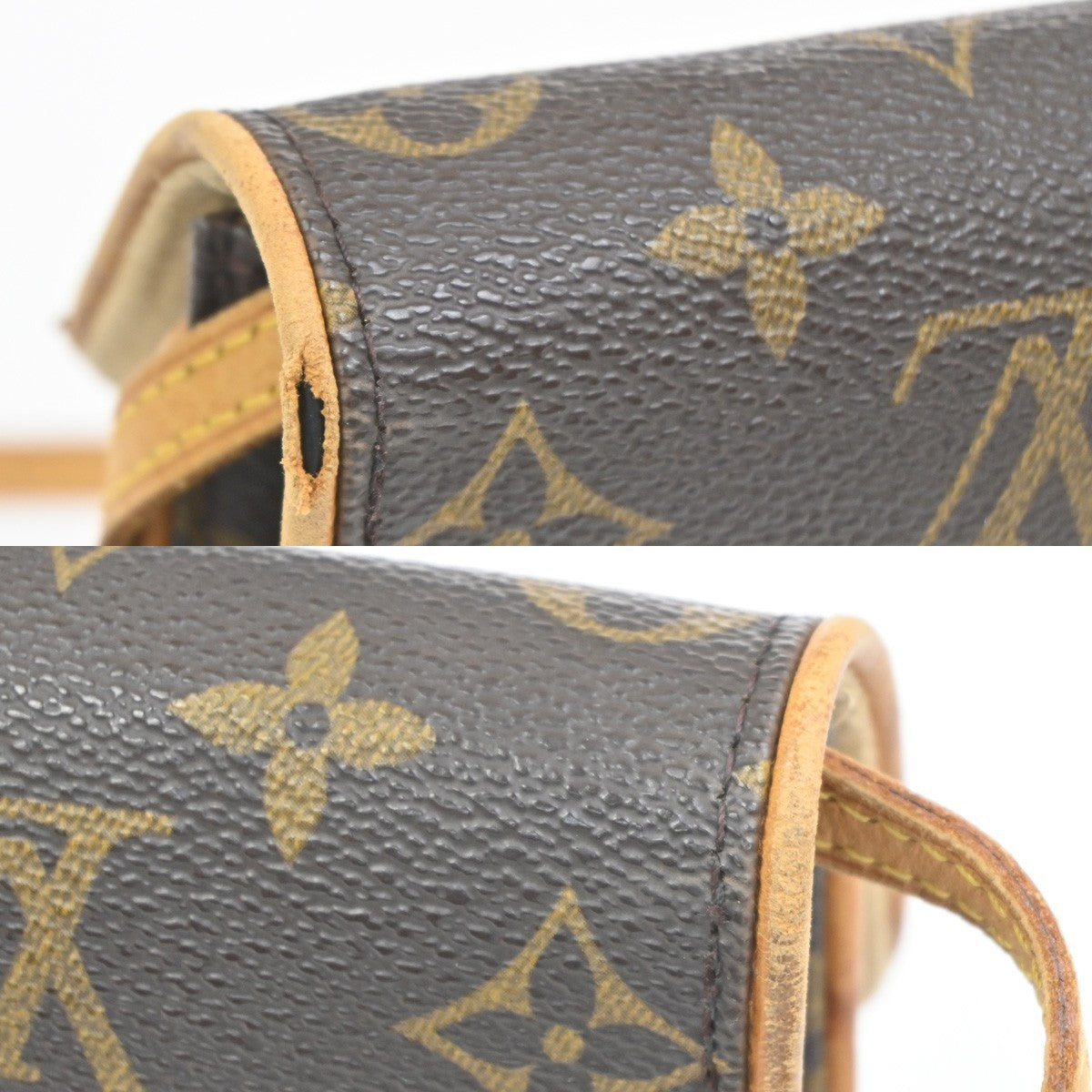 LOUIS VUITTON Pochette Twin PM 2Way Shoulder Clutch Bag Monogram M51854 33YH935