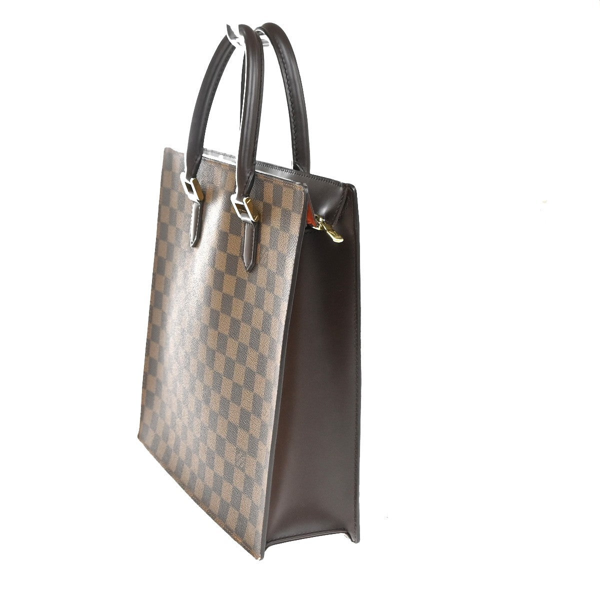 LOUIS VUITTON Venice PM Hand Tote Bag Damier Ebene Leather Brown N51145 12YJ100