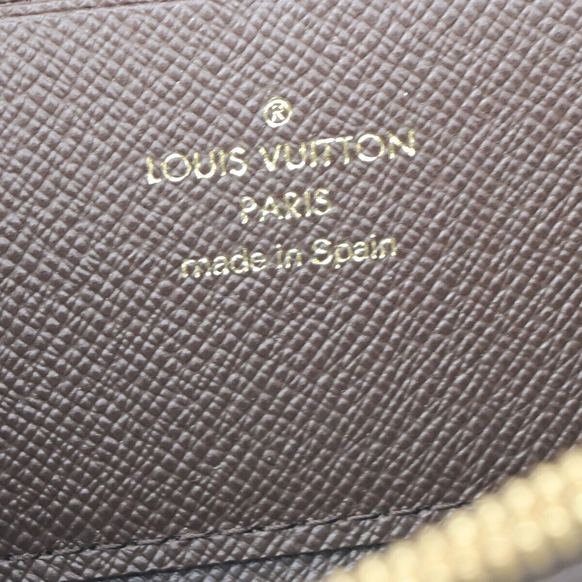 LOUIS VUITTON Zippy Wallet Monogram Mini Lin Canvas Leather BN M95235 69YF036