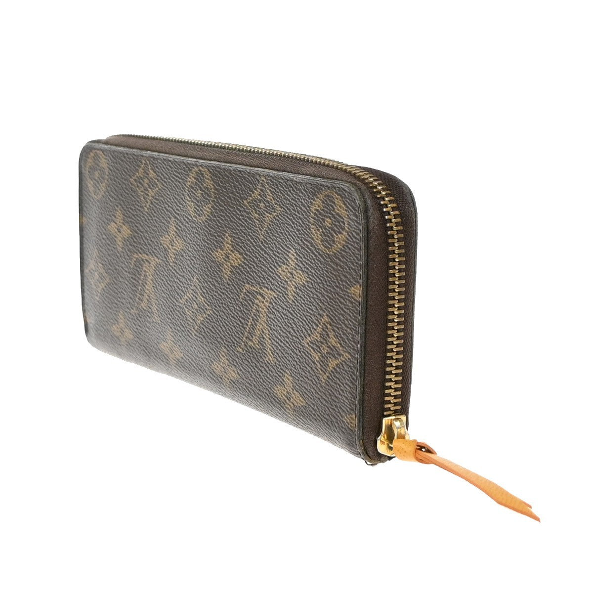 LOUIS VUITTON Portefeuille Clemence Long Wallet Monogram Brown M60744 83KB371