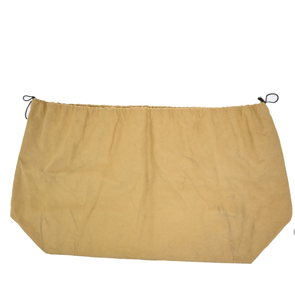 LOUIS VUITTON Logo 10 Set Dust Bag Drawstring Canvas Cotton Beige Brown 01KB865