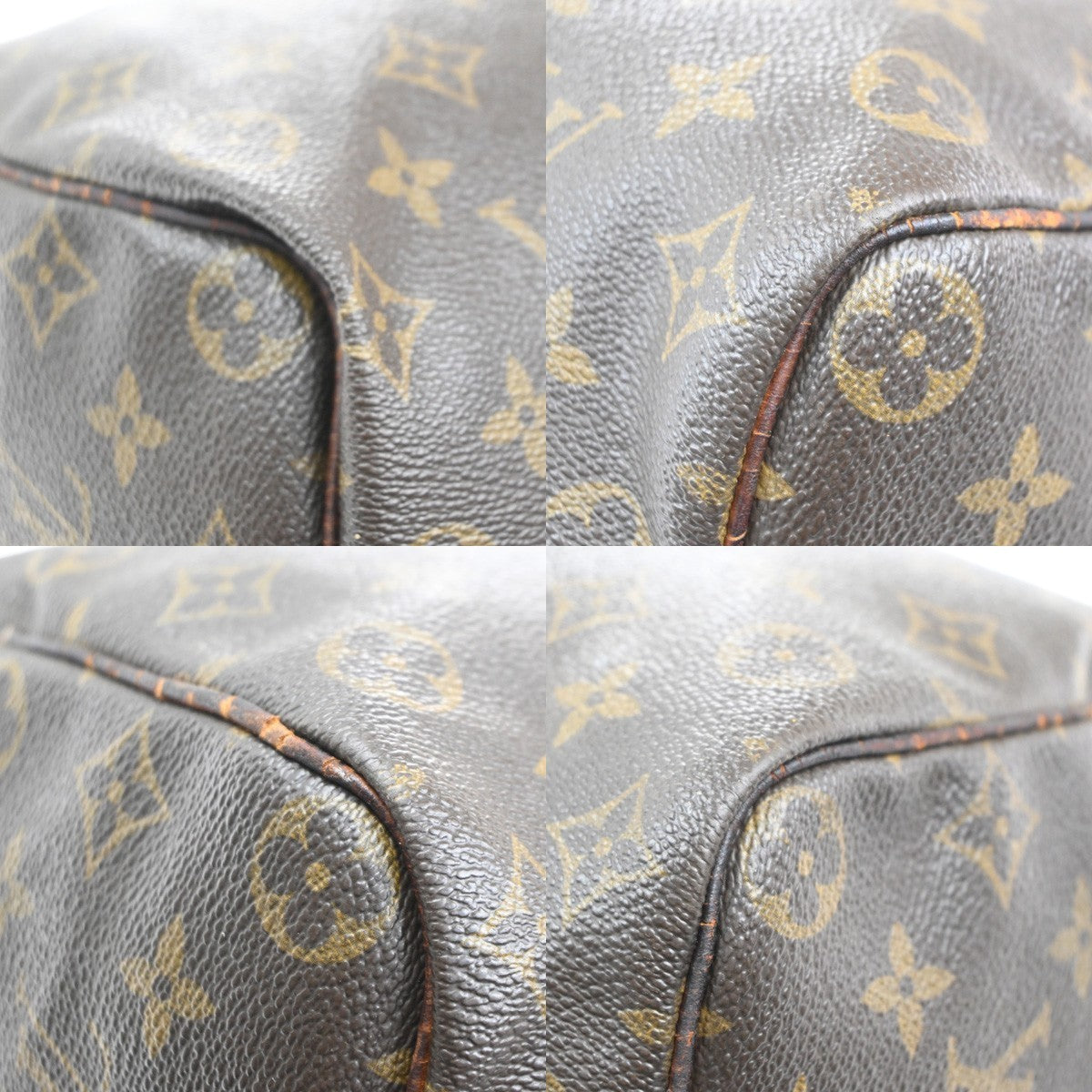 LOUIS VUITTON Speedy 35 Travel Hand Bag Monogram Leather Brown M41524 81MA295