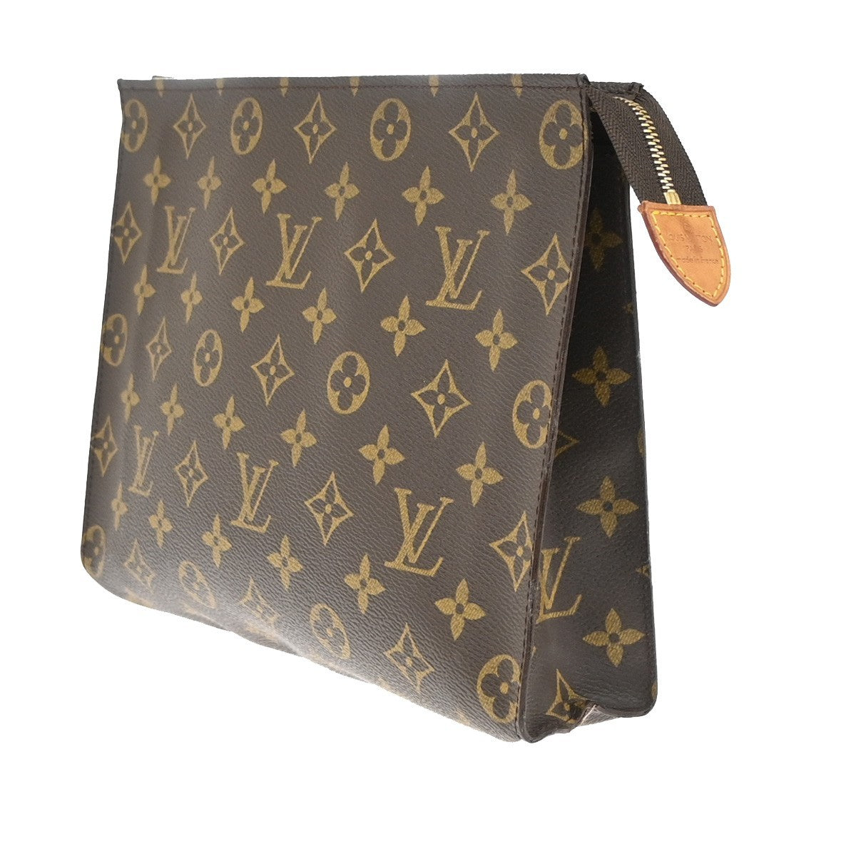 LOUIS VUITTON Poche Toilette 26 Clutch Hand Bag Monogram Leather M47542 67EG006