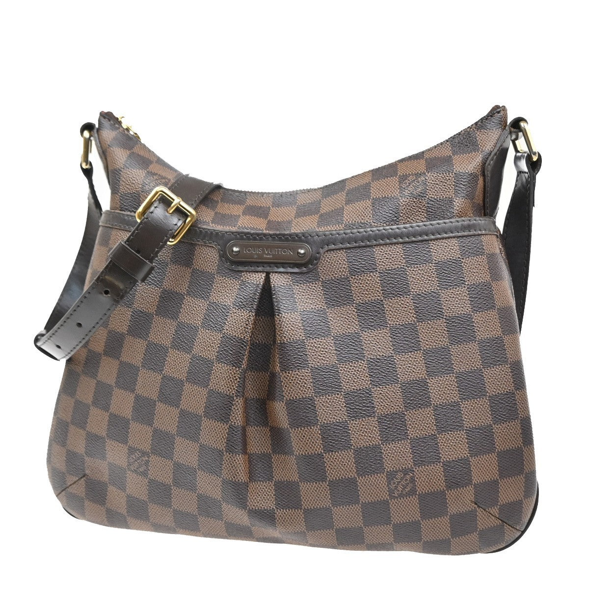 LOUIS VUITTON Bloomsbury GM Shoulder Bag Damier Leather Brown N42250 84PA014