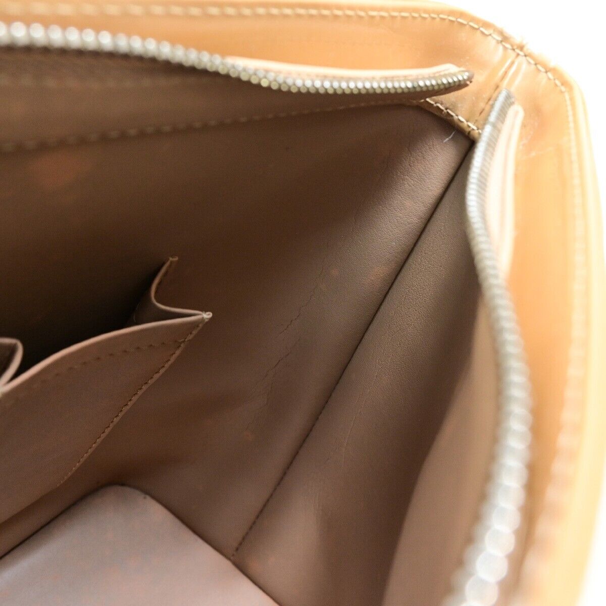 LOUIS VUITTON Houston Shoulder Bag Monogram Vernis Noisette M91340 67EB198