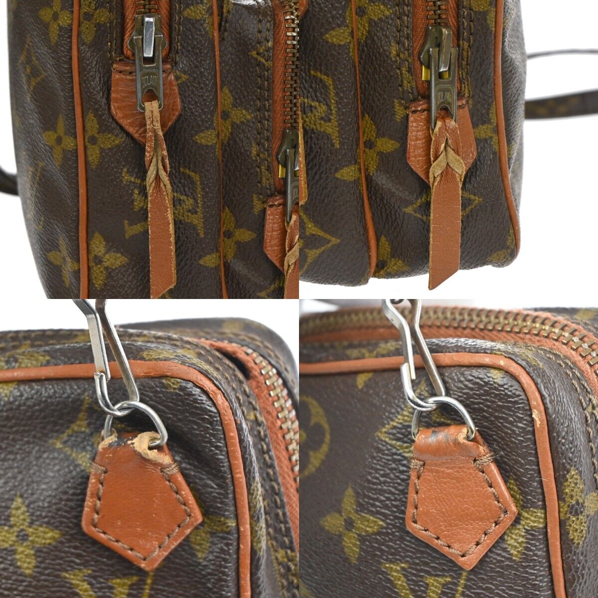 LOUIS VUITTON Mini Amazon Shoulder Bag Monogram Leather Brown M45238 69EA242