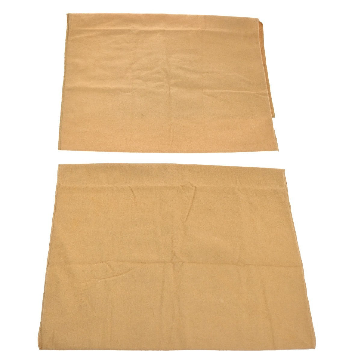 LOUIS VUITTON Logo 10 Set Dust Bag Drawstring Canvas Cotton Beige Brown 09MA430