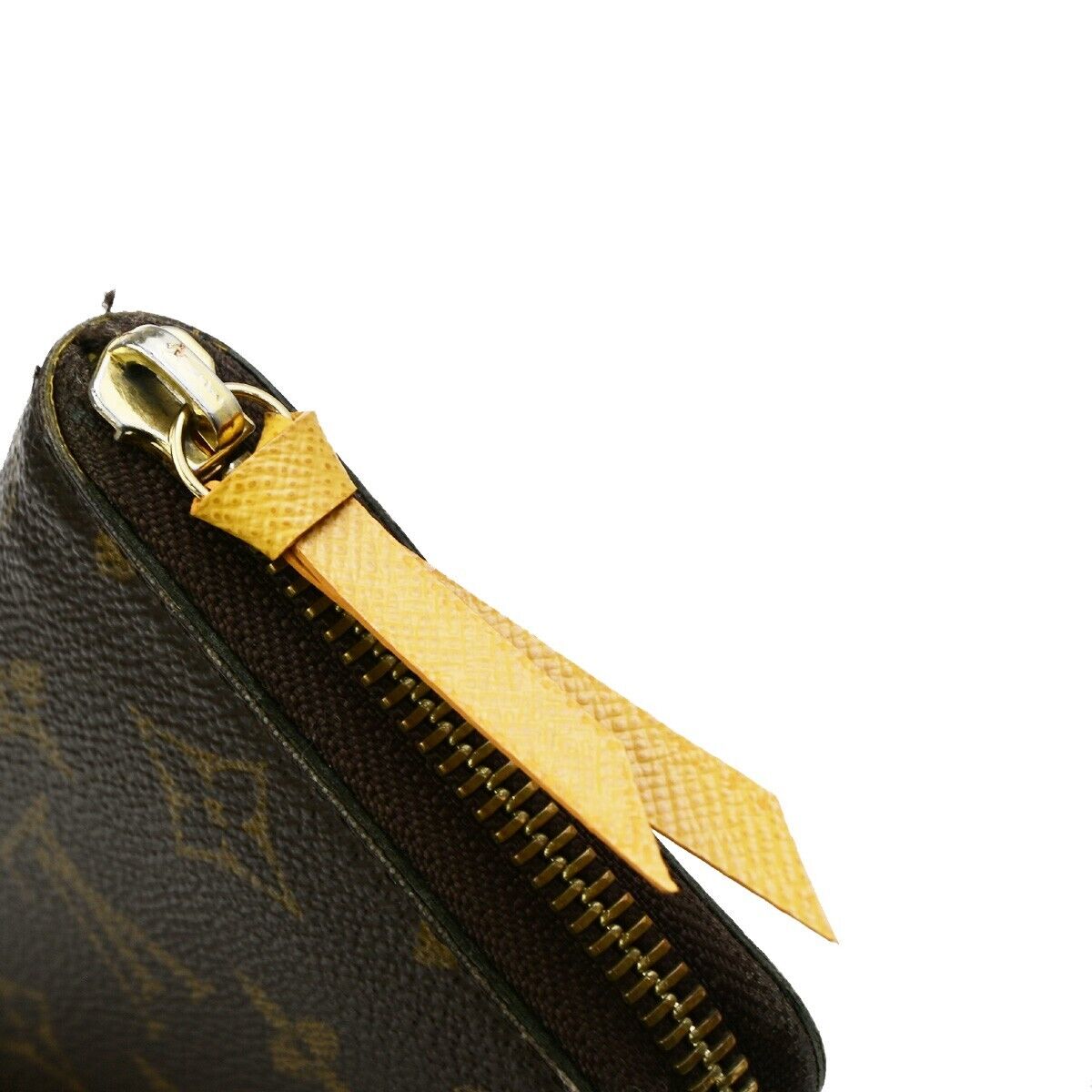 LOUIS VUITTON Portefeuille Clemence Long Wallet Monogram Brown M60744 83ED165