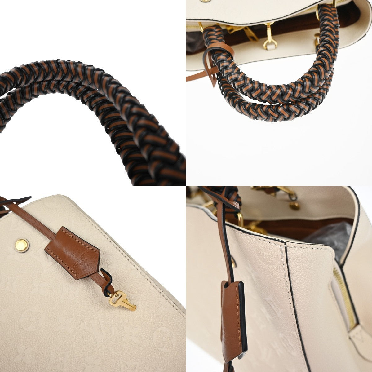LOUIS VUITTON Montaigne Hand Bag Monogram Empreinte Leather M53939 616RQ015