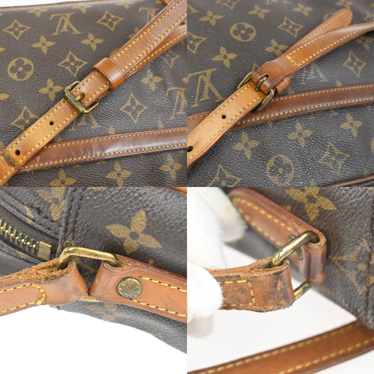 LOUIS VUITTON Trocadero 30 Shoulder Bag Monogram Leather Brown M51272 31CA822