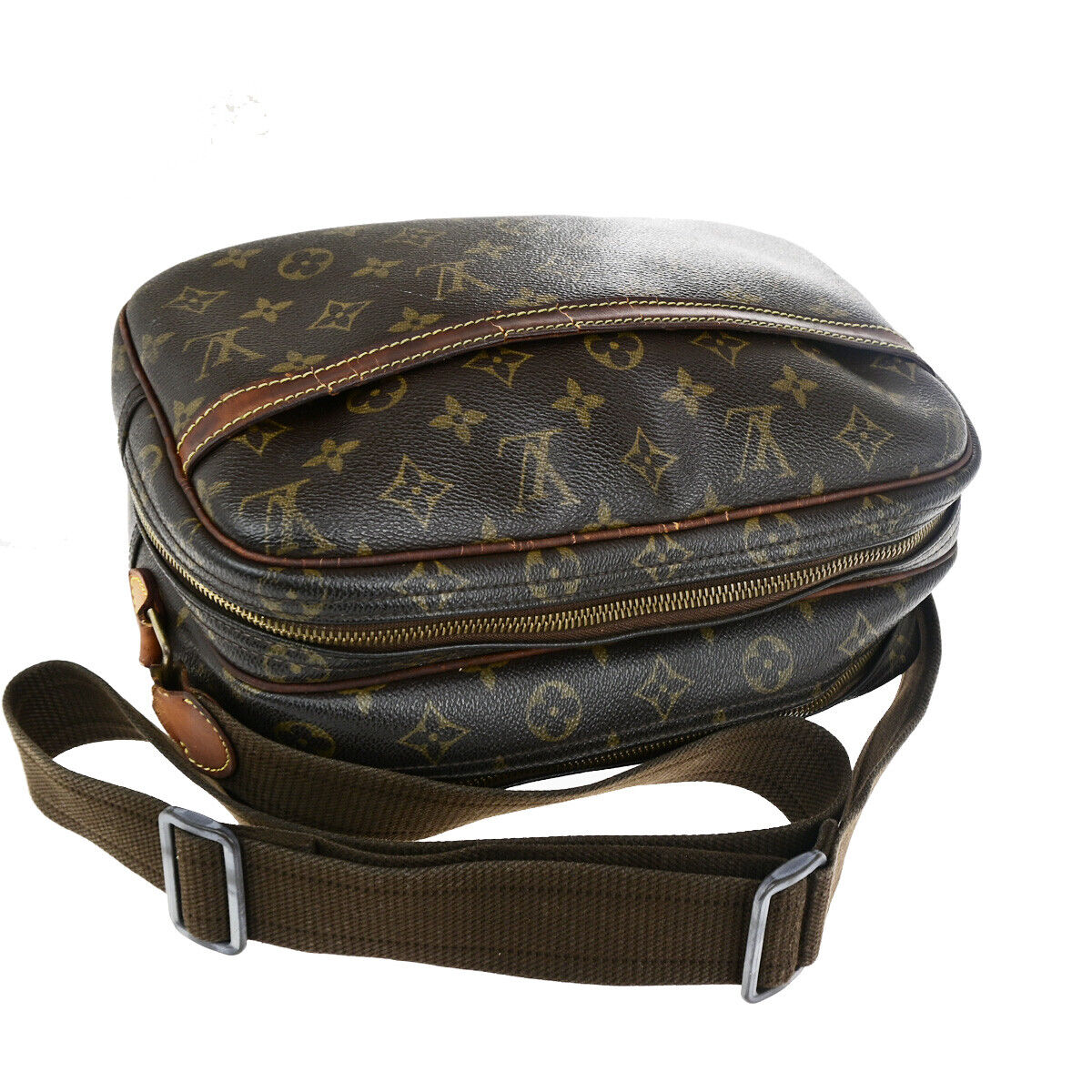 LOUIS VUITTON Reporter PM Crossbody Shoulder Bag Monogram Leather M45254 66YG514