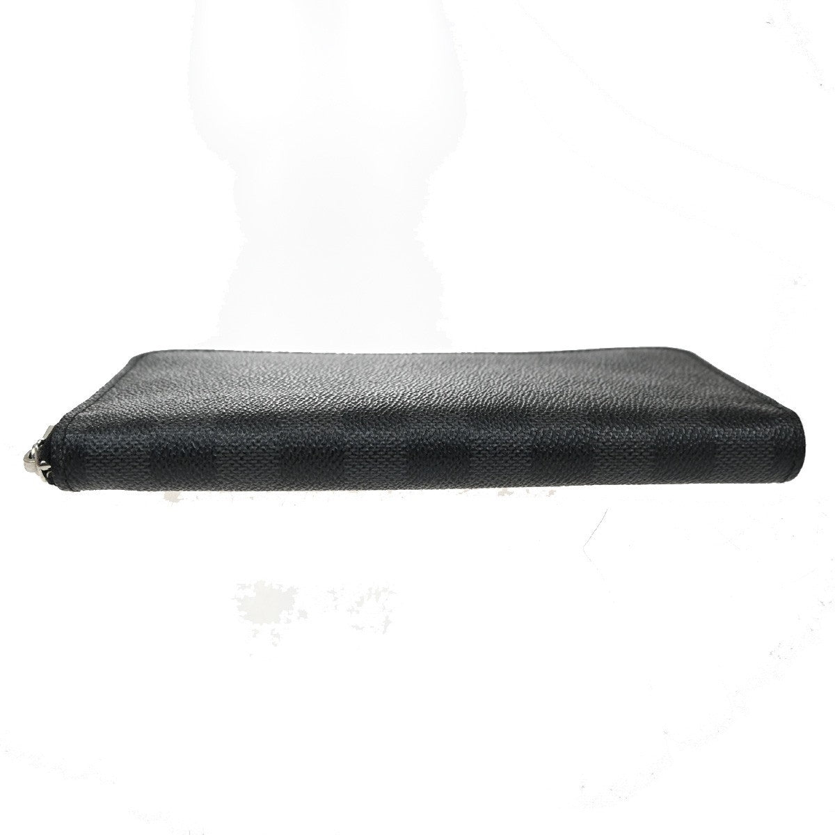 LOUIS VUITTON Long Zippy Wallet Vertical Damier Graphite Leather N63095 83KB339
