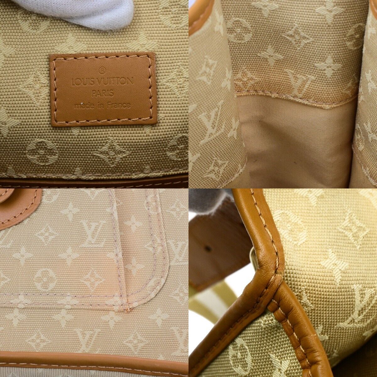 LOUIS VUITTON Marie Kate Shoulder Bag Monogram Mini Canvas Beige M92323 73SJ584