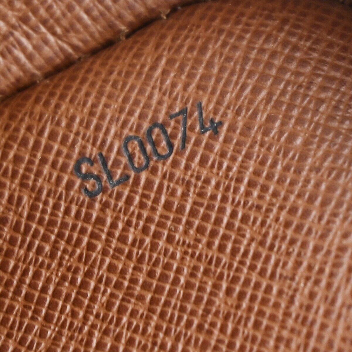 LOUIS VUITTON Danube Shoulder Bag Monogram Leather Brown France M45266 60EC938