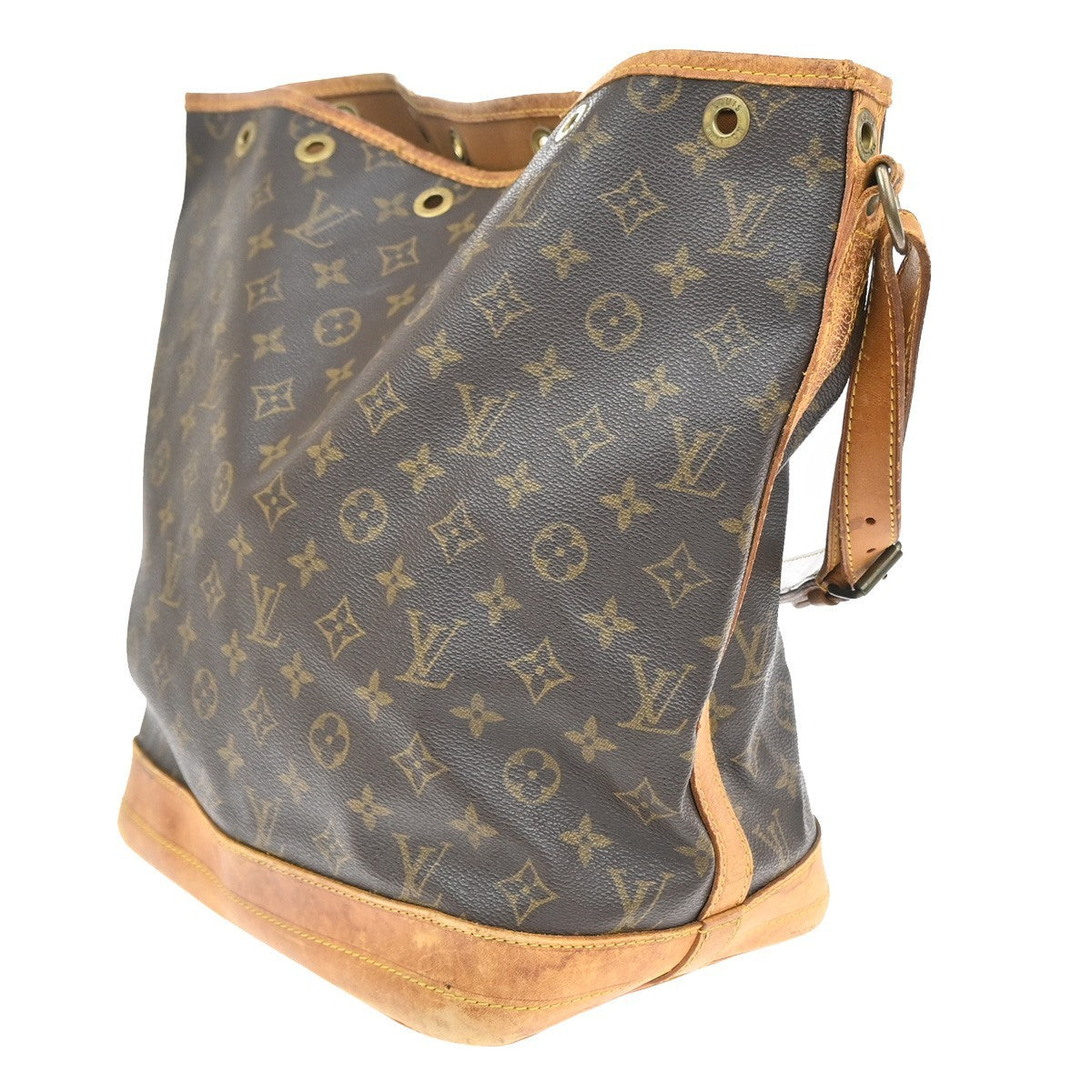 LOUIS VUITTON Noe GM Drawstring Shoulder Bag Monogram Leather BN M42224 30YJ214