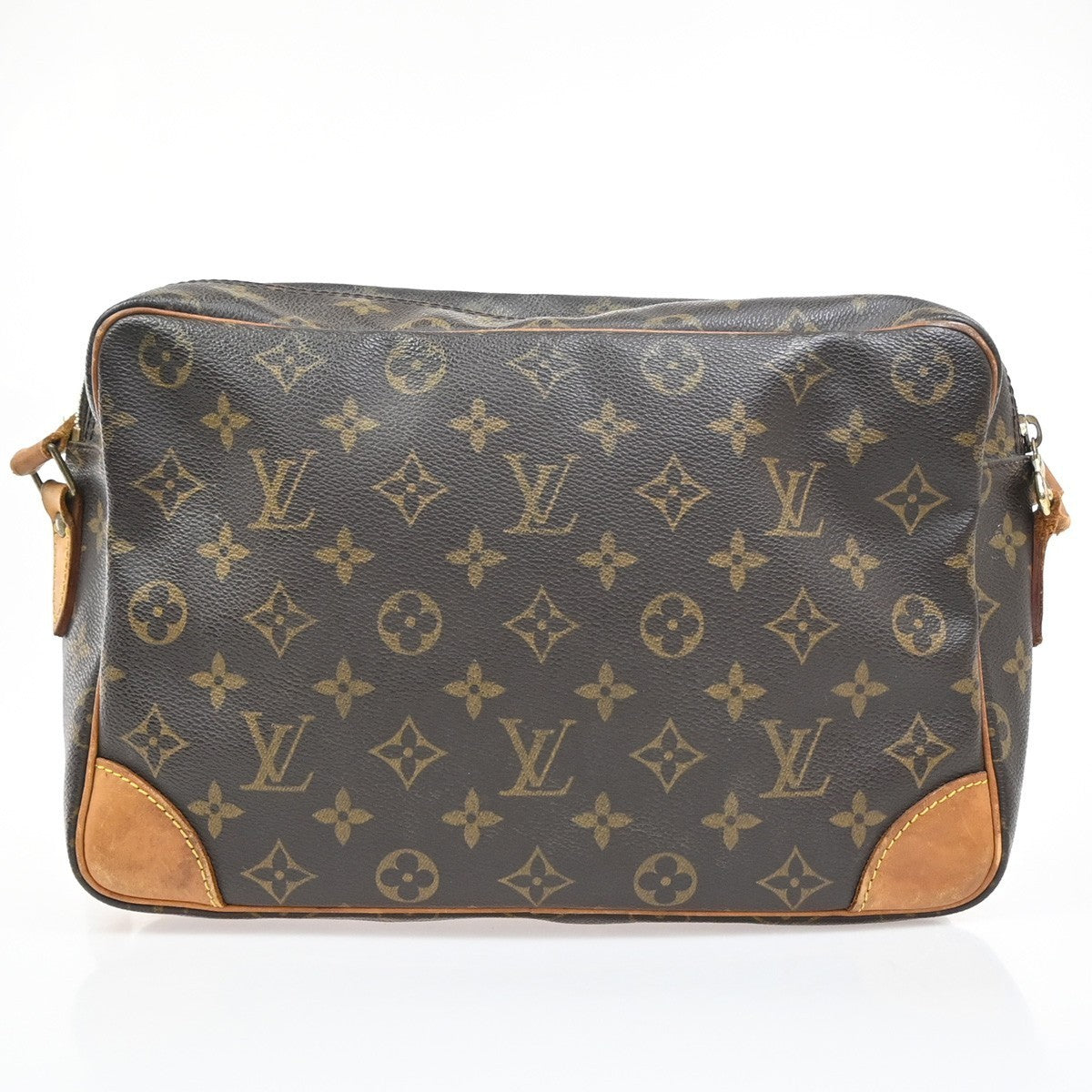 LOUIS VUITTON Trocadero 30 Shoulder Bag Monogram Leather Brown M51272 86EG307