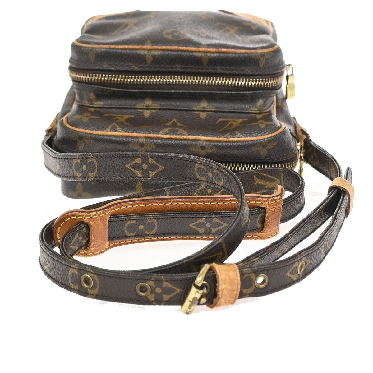 LOUIS VUITTON Amazon Crossbody Shoulder Bag Monogram Leather BN M45236 30KC916