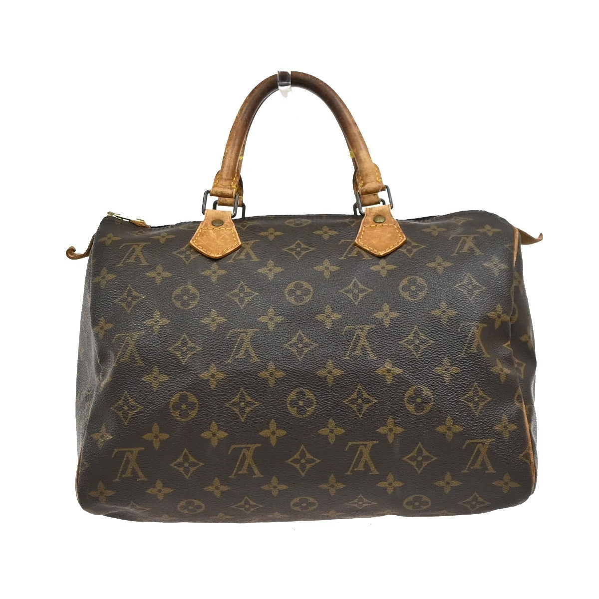 LOUIS VUITTON Speedy 30 Travel Hand Bag Monogram Leather Brown M41526  70PA010