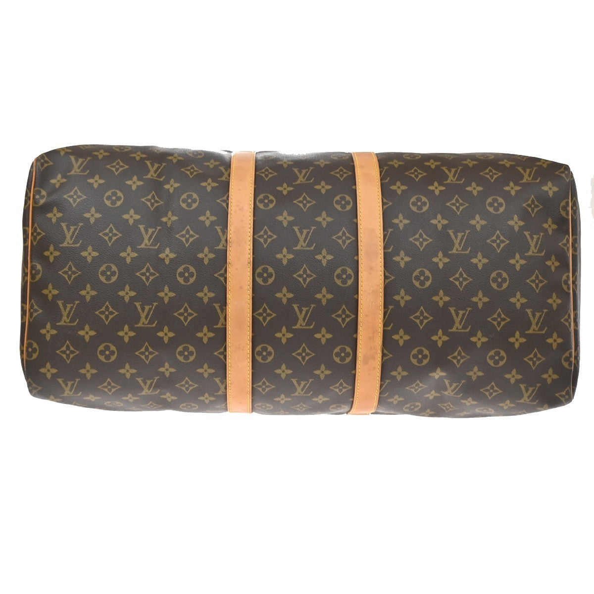 LOUIS VUITTON Keepall Bandouliere 55 2Way Hand Bag Monogram Brown M41414 96SA124