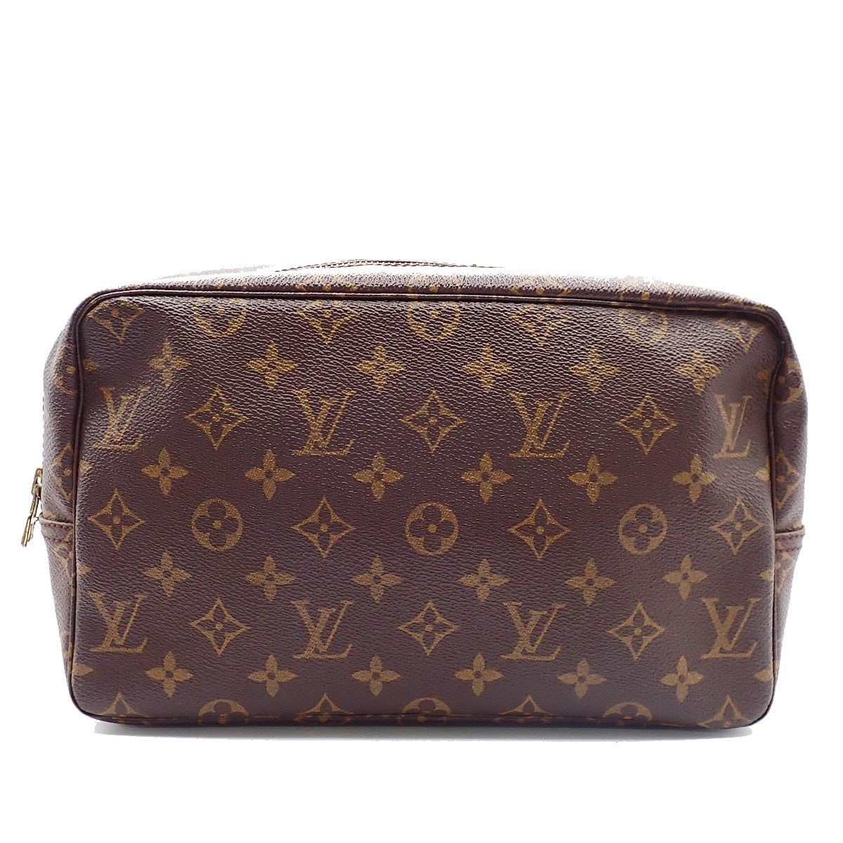 LOUIS VUITTON Trousse Toilette 28 Clutch Hand Bag Monogram Brown M47522 02AA195