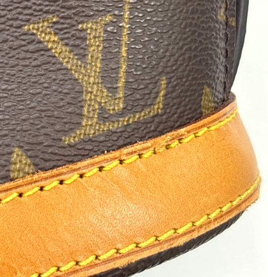 LOUIS VUITTON BABYLONE Shoulder Bag Monogram Leather Brown France M51102 21MA413