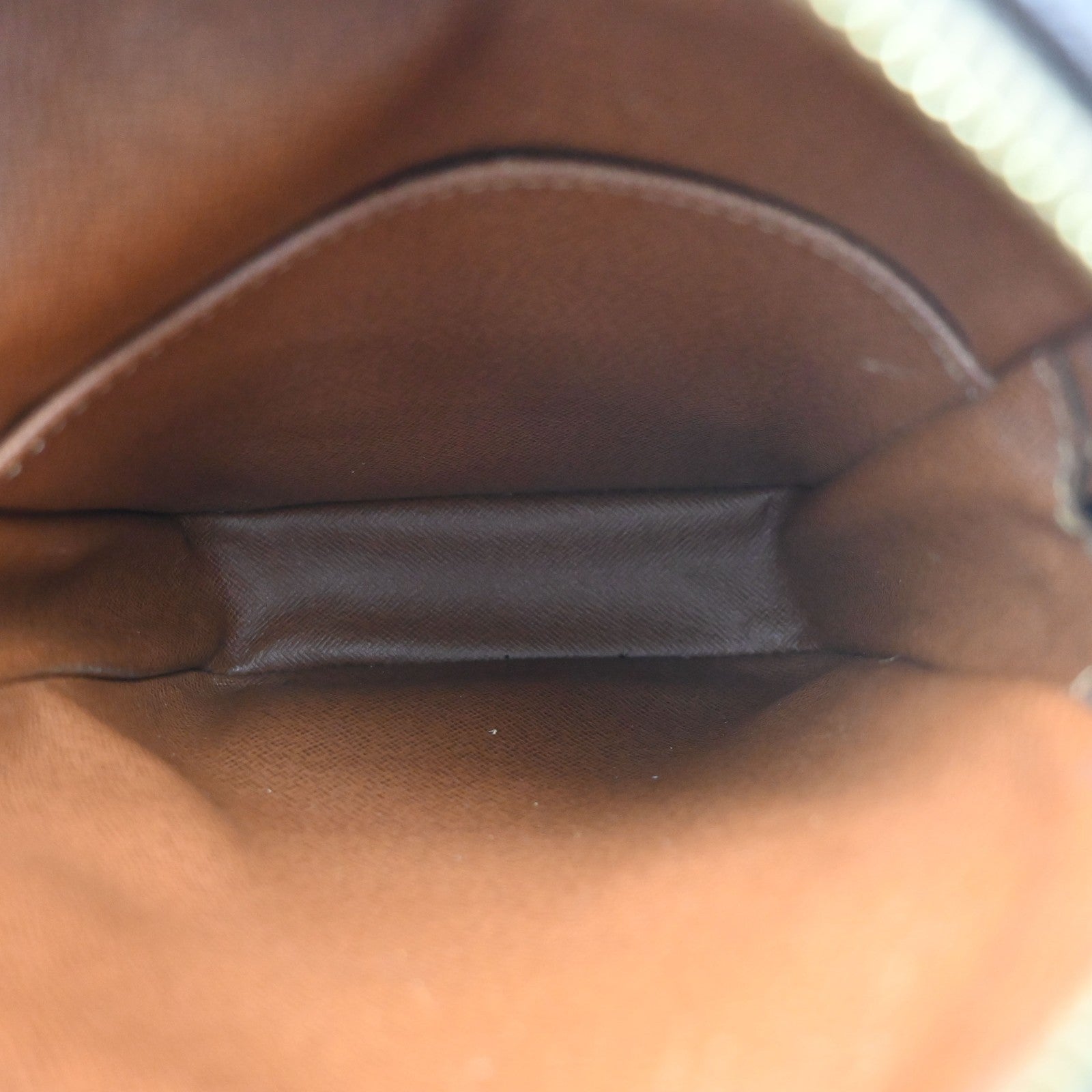 LOUIS VUITTON Danube Shoulder Bag Monogram Leather Brown France M45266 34KD142