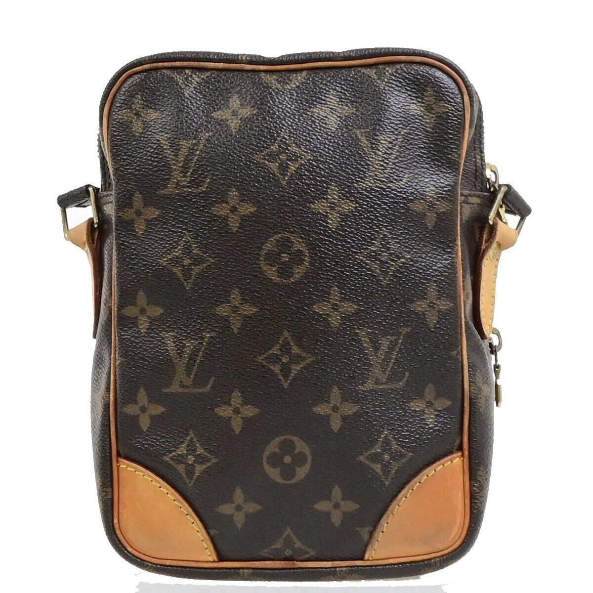 LOUIS VUITTON Amazon Crossbody Shoulder Bag Monogram Leather BN M45236 37ED485