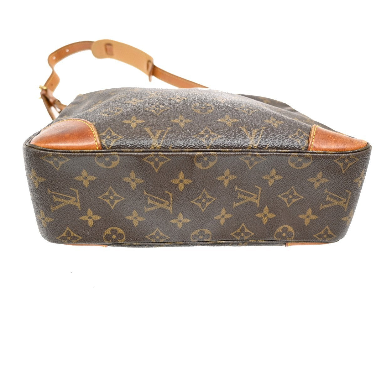 LOUIS VUITTON Boulogne 30 Shoulder Bag Monogram Leather Brown M51265 80KB526
