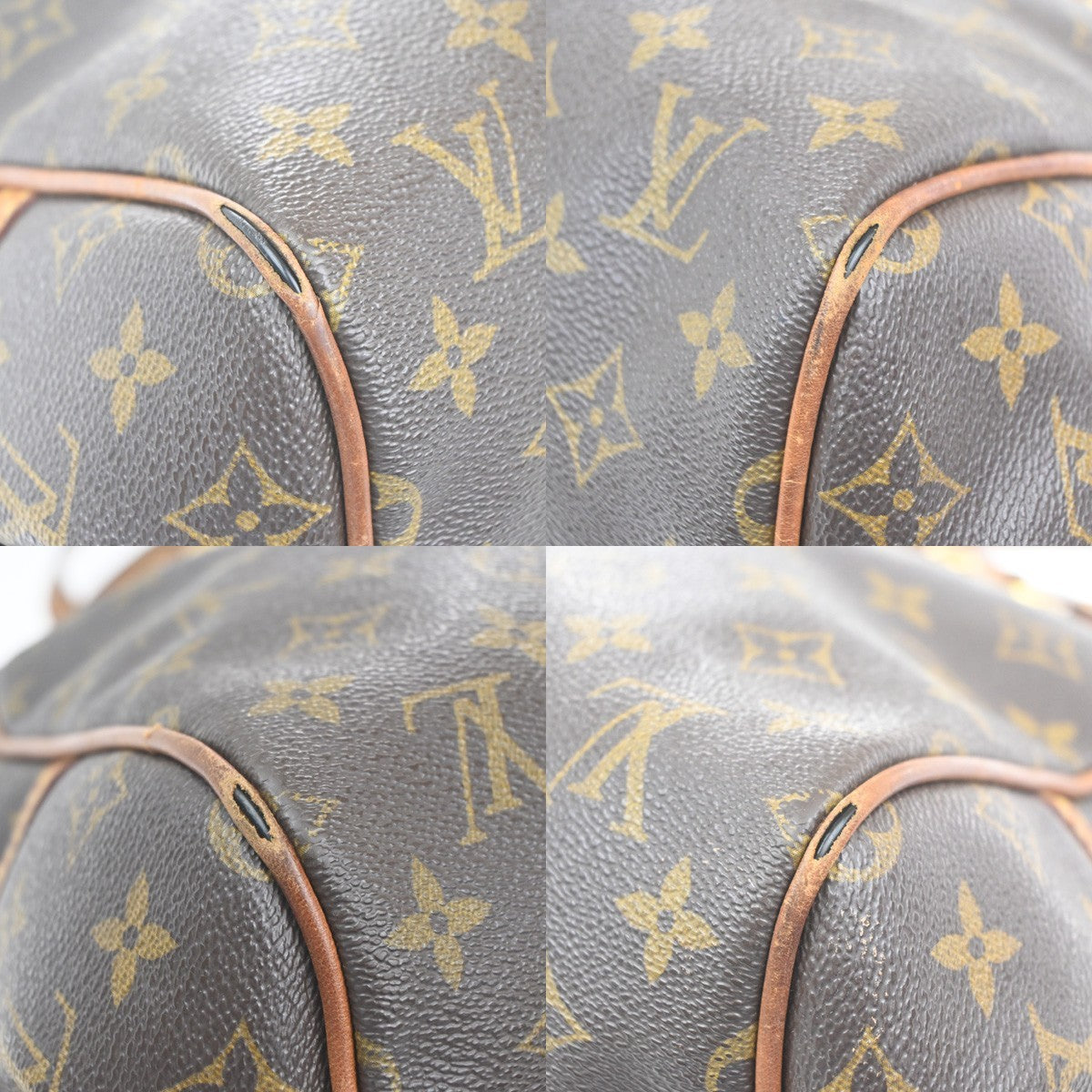 LOUIS VUITTON Montorgueil PM Shoulder Bag Monogram Leather Brown M95565 31MA449