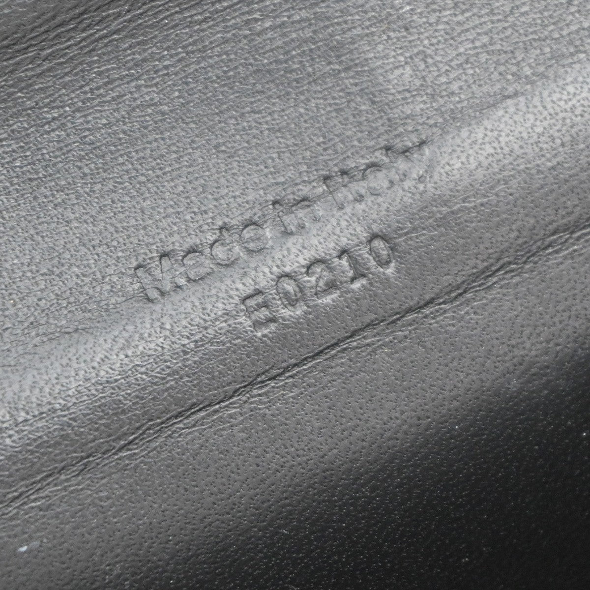 BERLUTI Logo Calligraphy Bifold Long Wallet Leather Brown Italy 84KP207