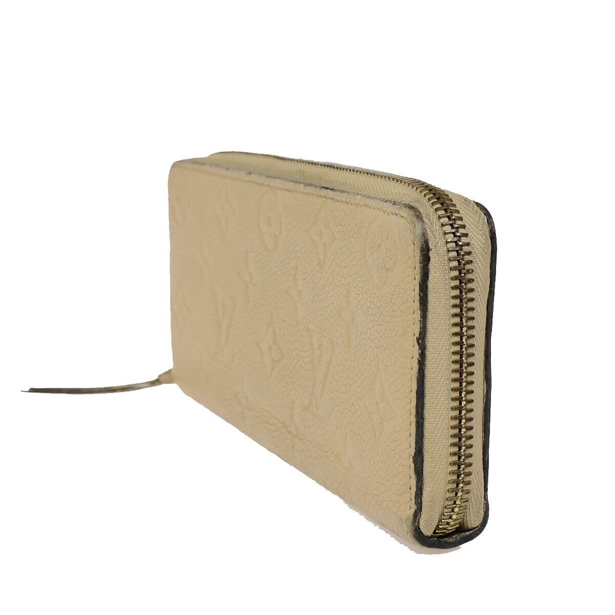 LOUIS VUITTON Clemence Long Bifold Wallet Monogram Empreinte BG M60173 35KA397