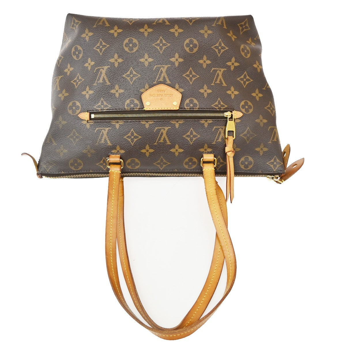 LOUIS VUITTON LV Iena PM Shoulder Bag Monogram Leather Brown M42268 11KB692