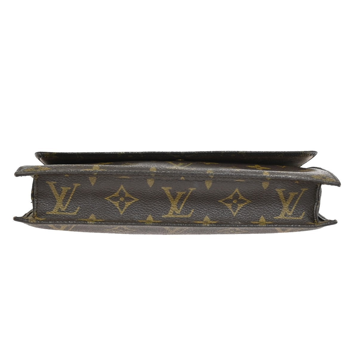 LOUIS VUITTON Pochette Rabat 23 Clutch Hand Bag Monogram Brown M51931 09YJ071