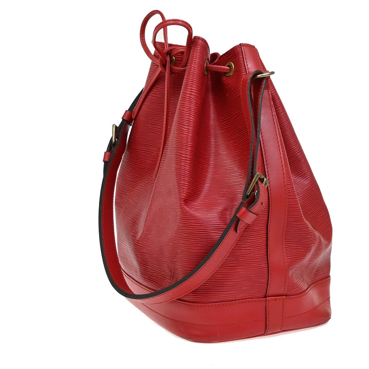 LOUIS VUITTON LV Noe GM Drawstring Shoulder Bag Epi Leather RED M44007 81PA064