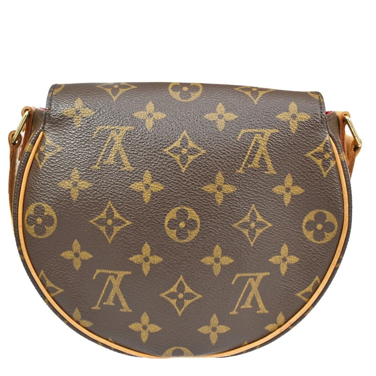 LOUIS VUITTON Tambourine Shoulder Bag Monogram Leather Brown M51179 676RH804