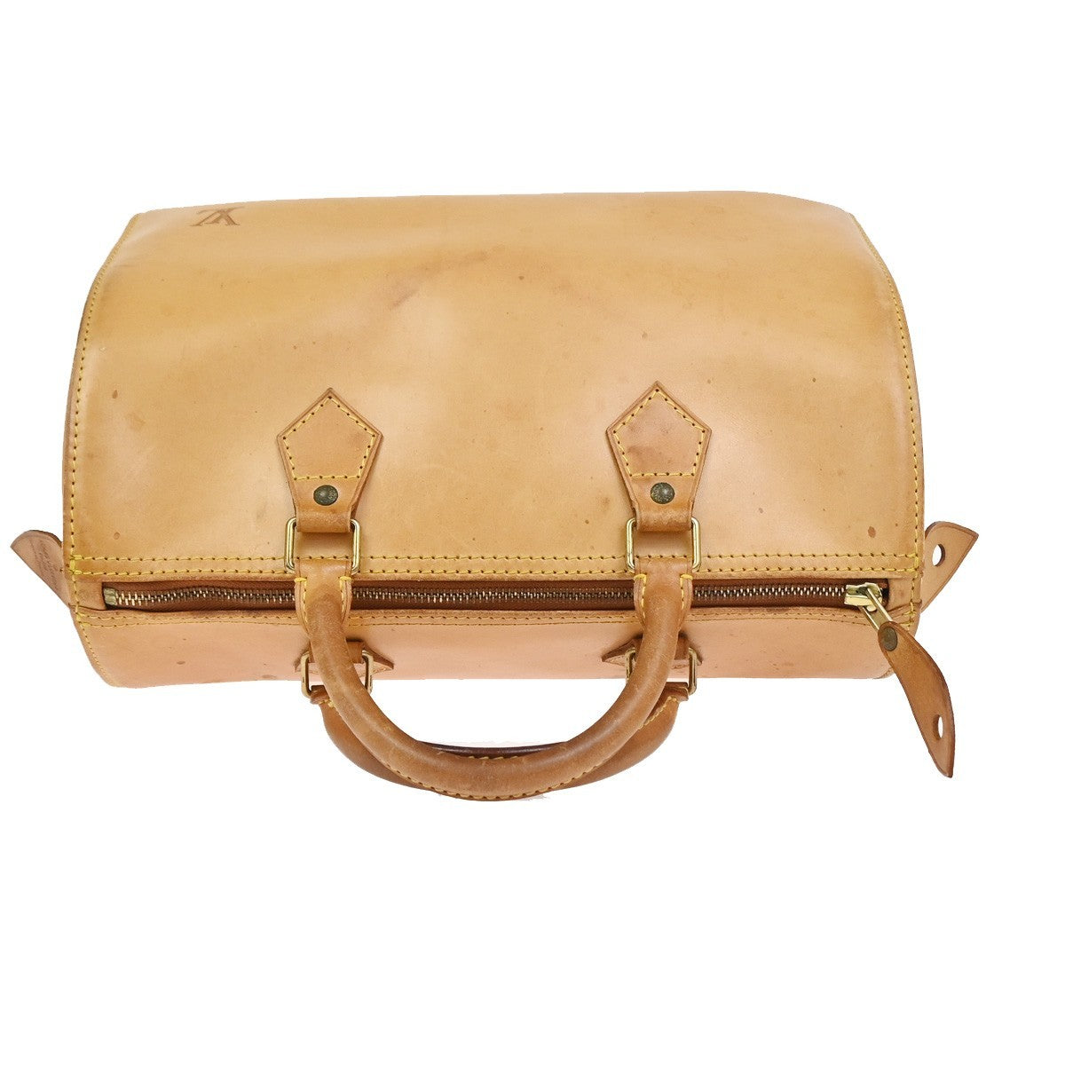 LOUIS VUITTON Speedy 30 Travel Hand Bag Nomade Leather Brown M85392 86ZA328
