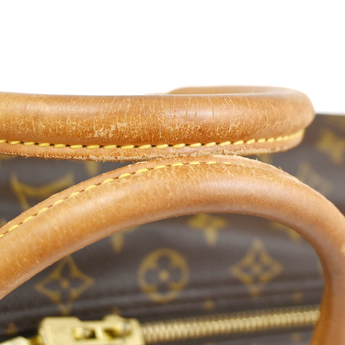 LOUIS VUITTON Sirius 50 Travel Hand Bag Monogram Leather Brown M41406 36YJ161