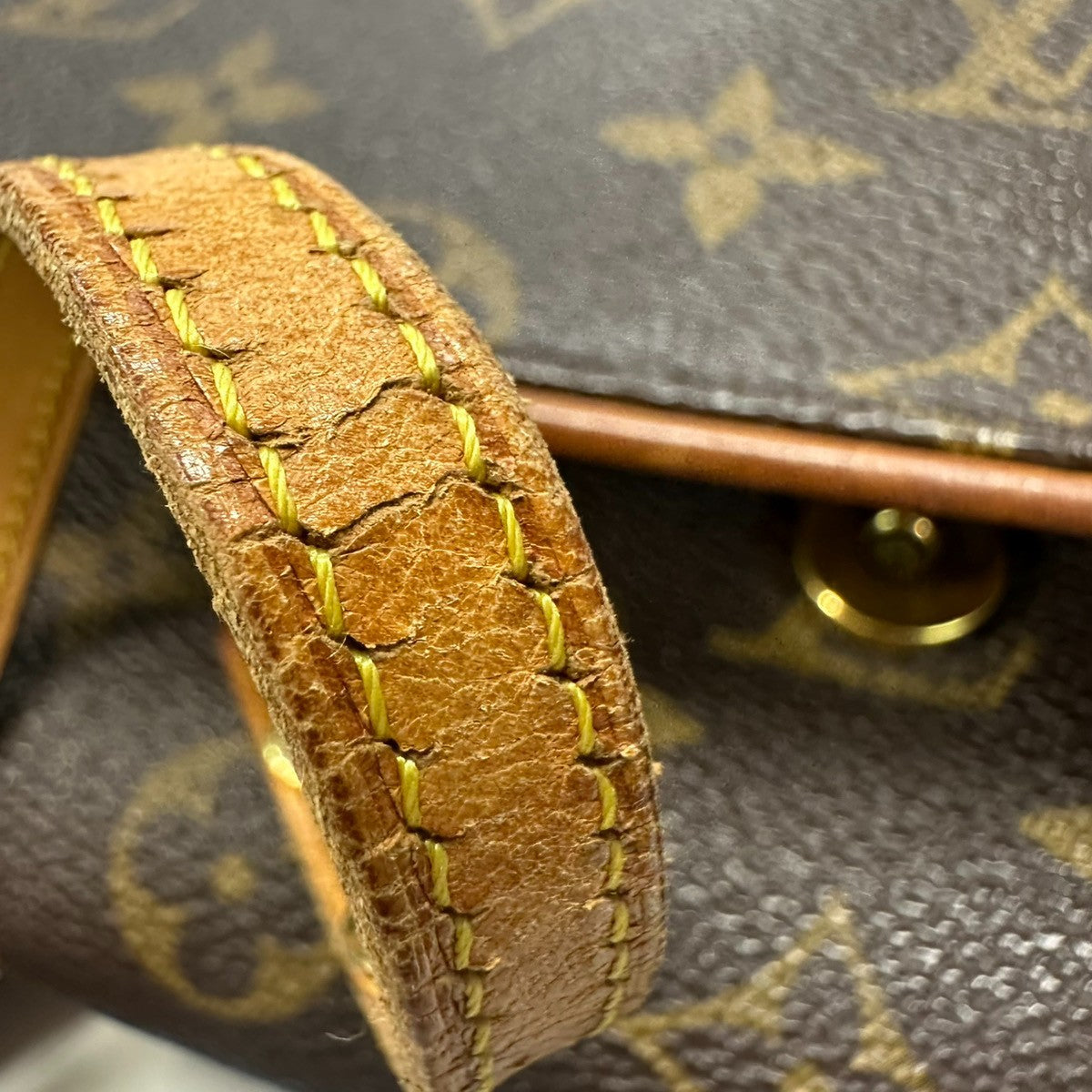 LOUIS VUITTON Pochette Twin GM 2Way Shoulder Bag Monogram Brown M51852 34CA808