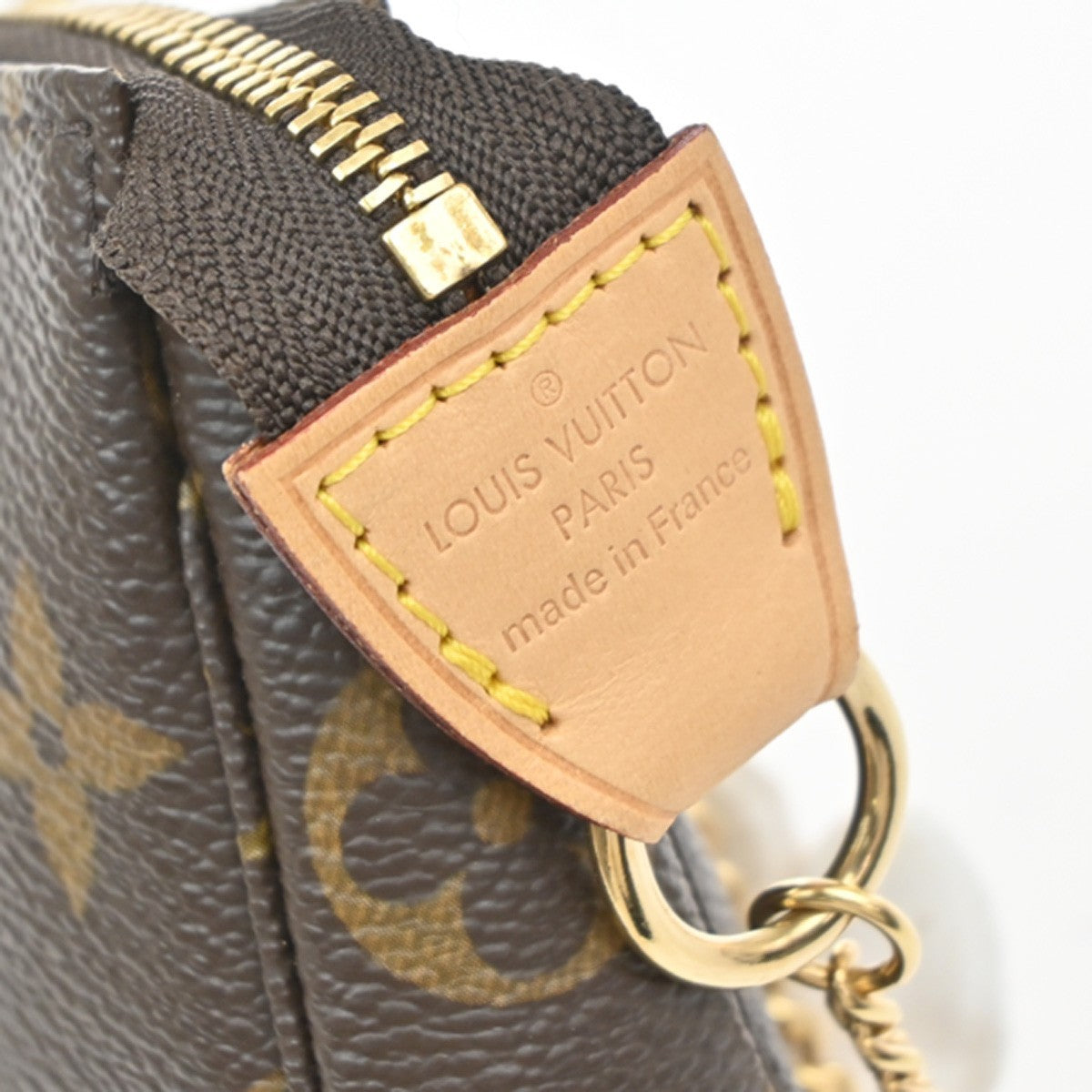 LOUIS VUITTON Mini Pochette Accessoires Hand Bag Monogram Leather M58009 72MA572