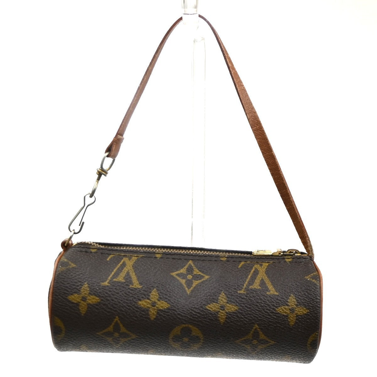 LOUIS VUITTON Mini Papillon Pouch Hand Bag Monogram Brown France 62PA029