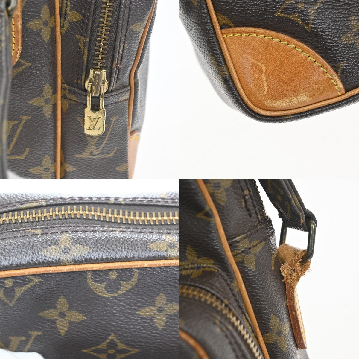 LOUIS VUITTON Amazon Crossbody Shoulder Bag Monogram Leather BN M45236 64KC657