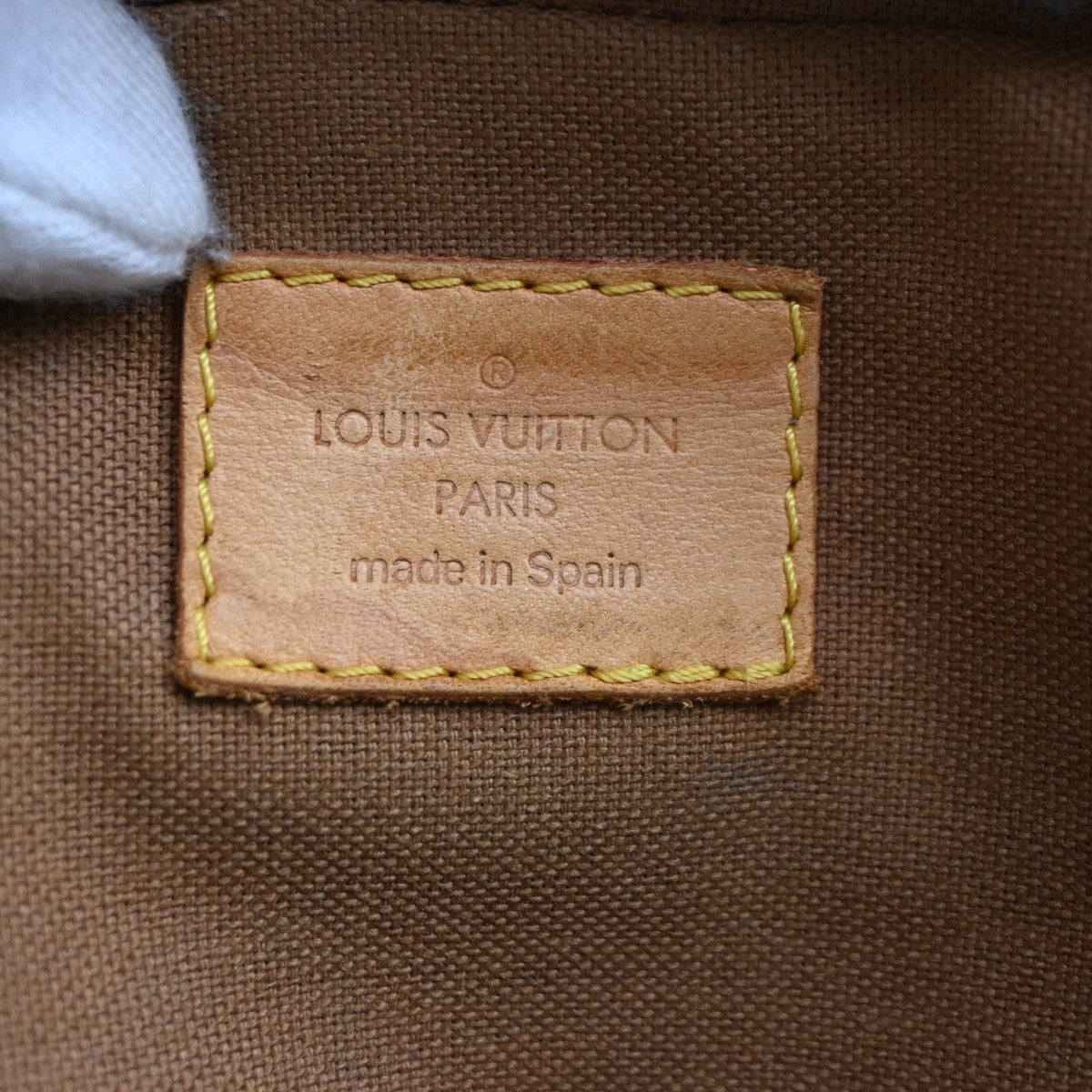 LOUIS VUITTON Sac Bosphore 2Way Hand Bag Monogram Leather Brown M40043 73SA095