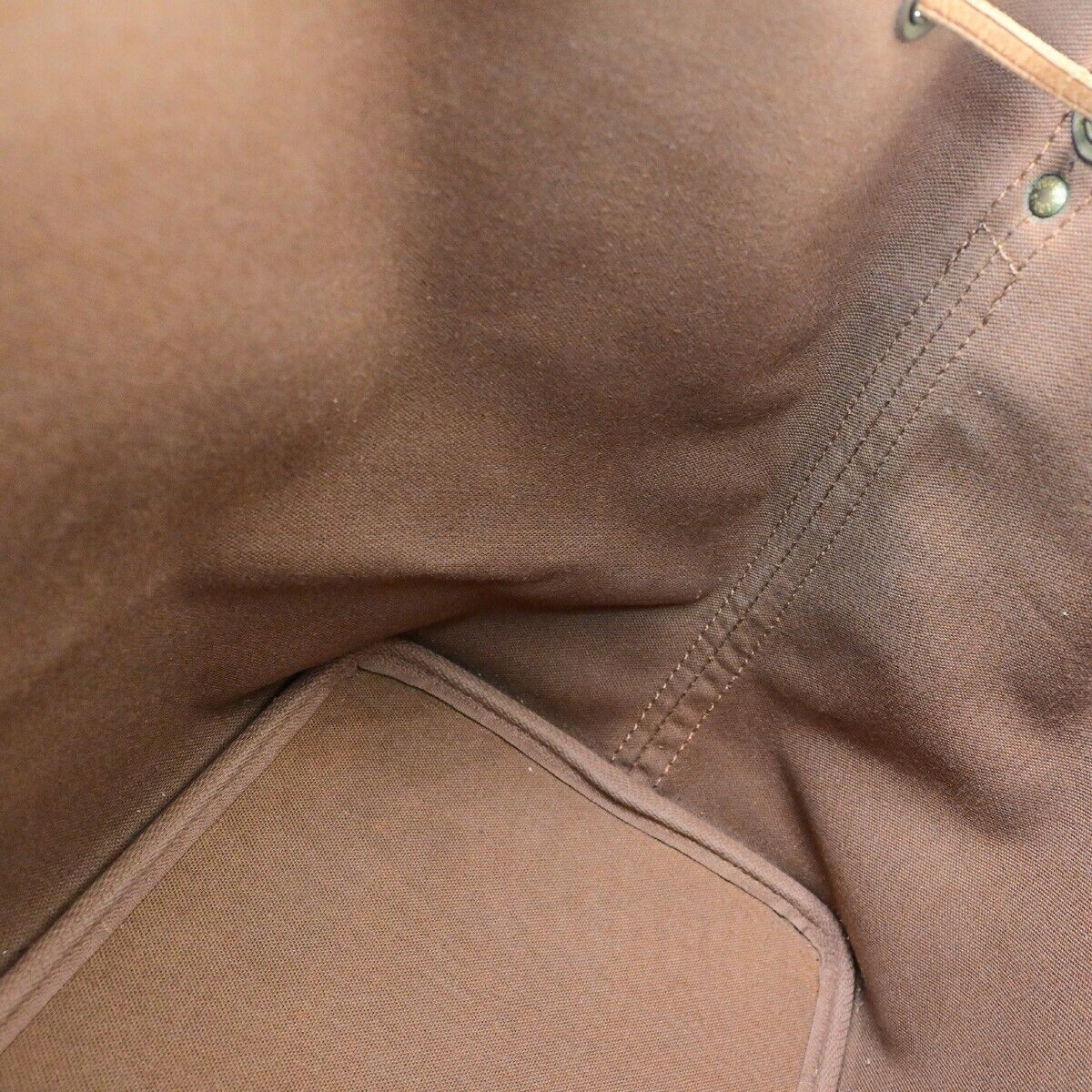 LOUIS VUITTON Petit Noe Drawstring Shoulder Bag Monogram Leather M42226 85EC957