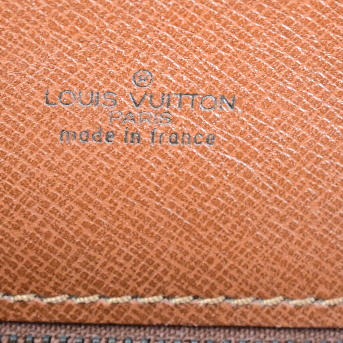 LOUIS VUITTON Saint Cloud MM Shoulder Bag Monogram Leather Brown M51243 80YG517